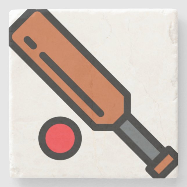 cricket stone coaster (Front)