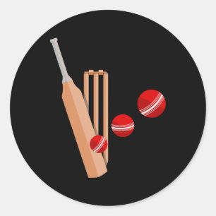 Cricket T And Ll 1 Classic Round Sticker