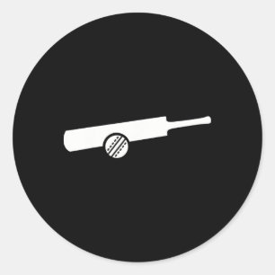 Cricket T And Ll Classic Round Sticker