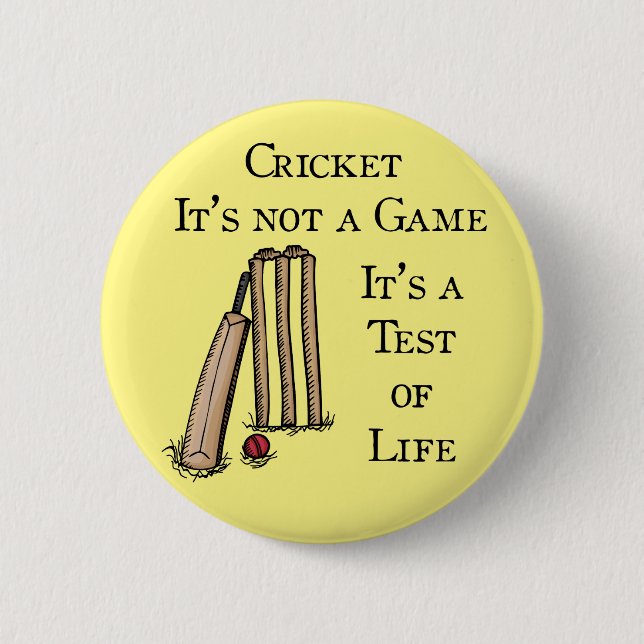 Cricket Test Badge (Front)