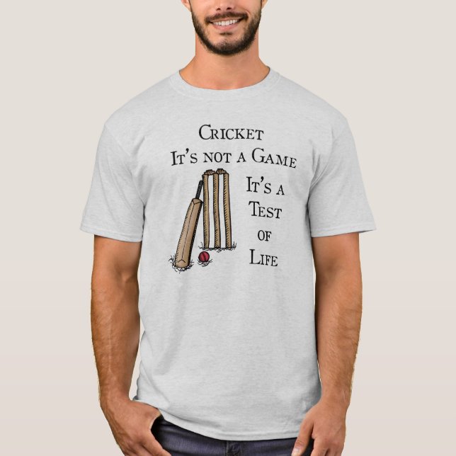 Cricket Test, Cricket T-shirt (Front)