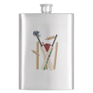 Cricket The Game, Classic Hip Flask