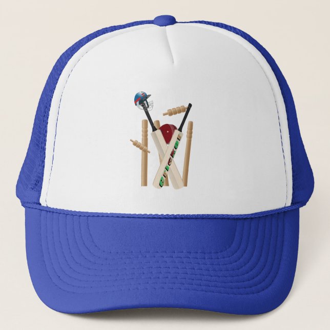 Cricket The Game, Trucker Hat (Front)