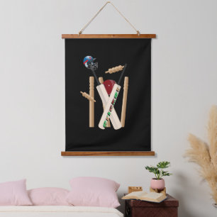 Cricket The Game, Wall Hanging Hanging Tapestry