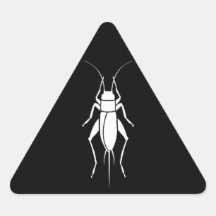 Cricket Triangle Sticker