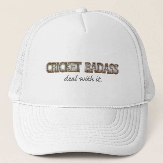 CRICKET TRUCKER HAT (Front)