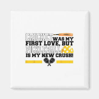Cricket Was My First Love Magnet