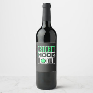 Cricket Wine Label