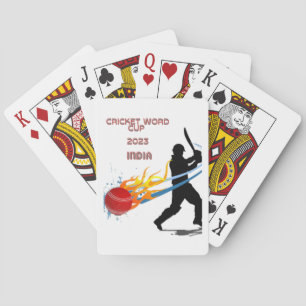 Cricket World Cup 2023 Playing Cards