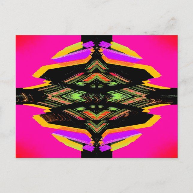 CricketDiane Extreme Design Extreme Geometry Postcard (Front)