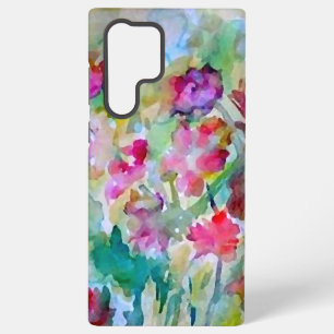 CricketDiane Flower Garden Watercolor Abstract Samsung Galaxy Case