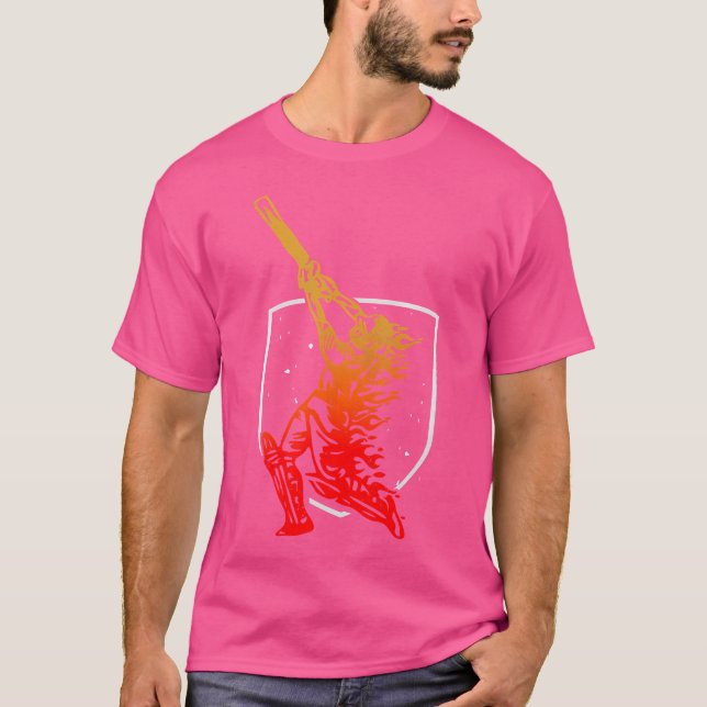 Cricketer Cricket Team Coach Player Cricket T-Shirt (Front)