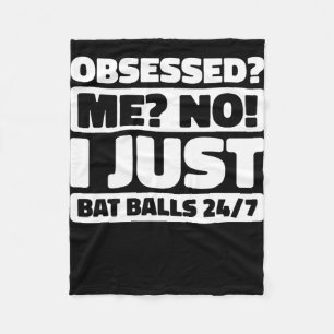Cricketer Umpire Cricketing Tsman - Bowler Cricket Fleece Blanket