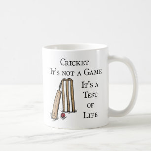 Cricketers, Cricket Test Mug