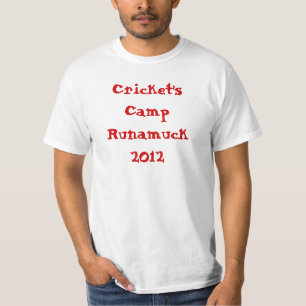 Cricket's Camp Runamuck Tshirt 2012