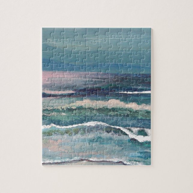 Cricket's Ocean - Beach Seascape Jigsaw Puzzle (Vertical)