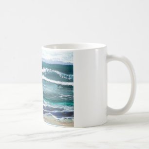 Cricket's Sea - Ocean Waves Beach Gifts Coffee Mug