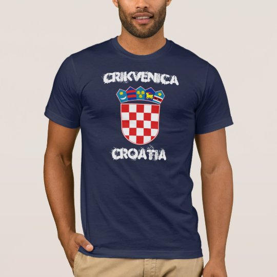 Crikvenica, Croatia with coat of arms T-Shirt