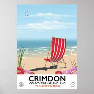 Crimdon ,County Durham, England. Poster