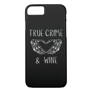 Crime And Wine Skeleton Hands Modern Aesthetic iPhone 8/7 Case