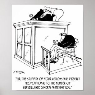 Crime Cartoon 7348 Poster