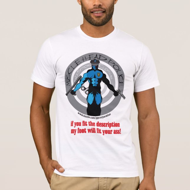 Crime Doesn't Pay! T-Shirt (Front)