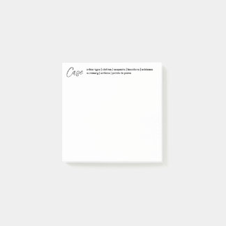 Crime & Forensic Sticky Notes