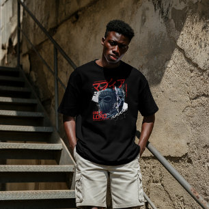 Crime Lord Balaclava Streetwear – Loyalty Above Al T-Shirt