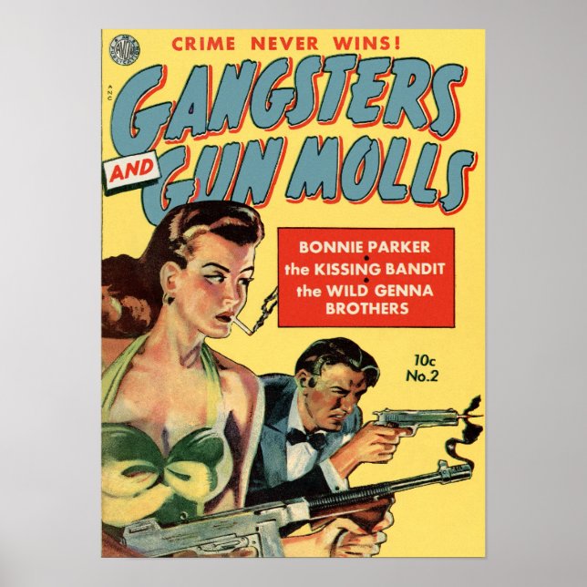 Crime Never Wins Poster (Front)