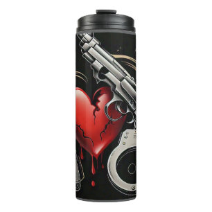 "Crime of the Heart" Thermal Tumbler