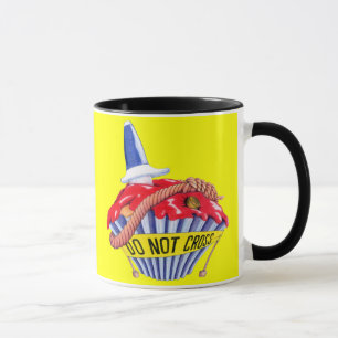 Crime Scene Cupcake Mug