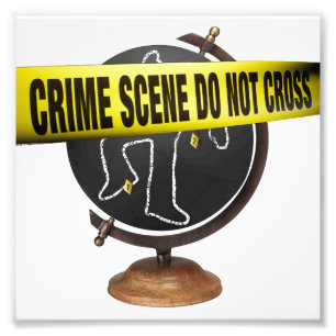 "Crime Scene" Eco-Art Photo Print