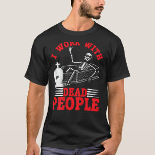 Crime Scene Investigator Backprint For Forensic Sc T-Shirt