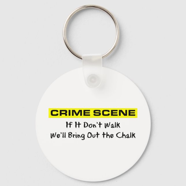 Crime Scene Investigator Key Ring (Front)
