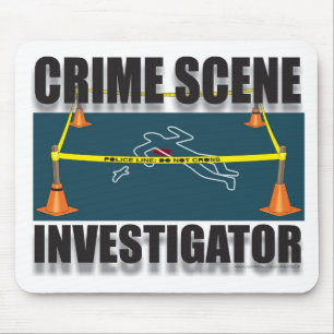 CRIME SCENE INVESTIGATOR MOUSE MAT