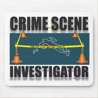 CRIME SCENE INVESTIGATOR MOUSE MAT