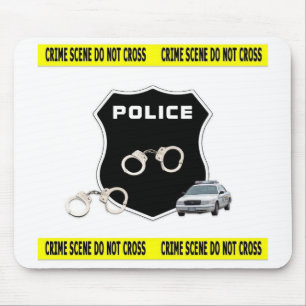 Crime Scene Mouse Mat