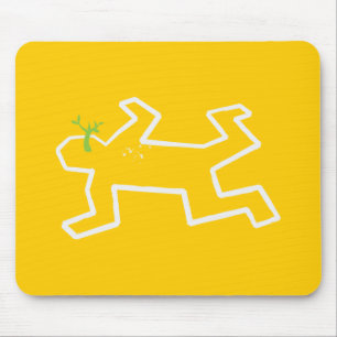 Crime Scene Mouse Mat