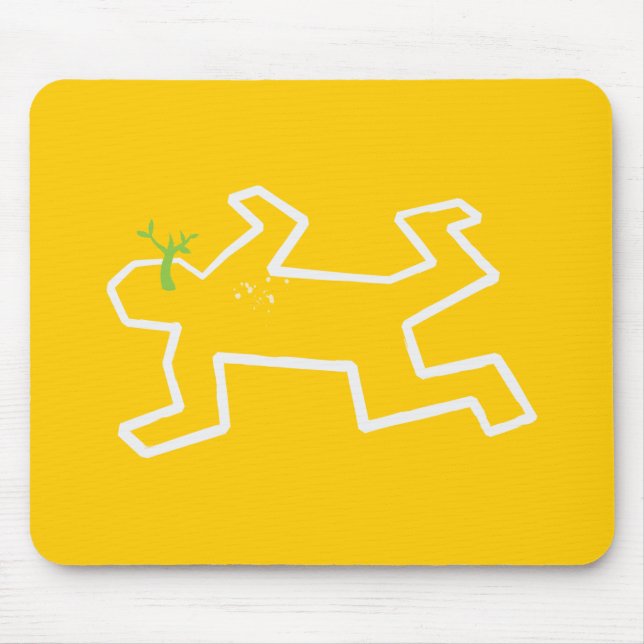 Crime Scene Mouse Mat (Front)