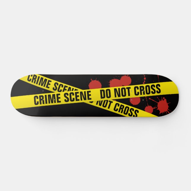 Crime Scene Skateboard (Horz)