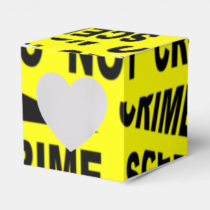 Crime Scene Tape Favour Box
