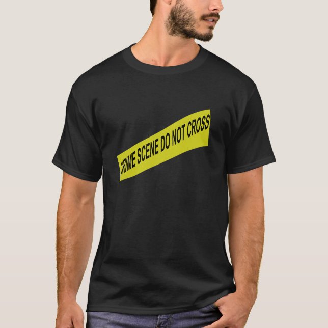 CRIME SCENE TAPE T-Shirt (Front)