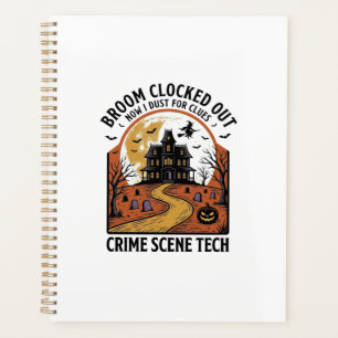 Crime Scene Technician Shirt Funny Halloween Haunt Planner