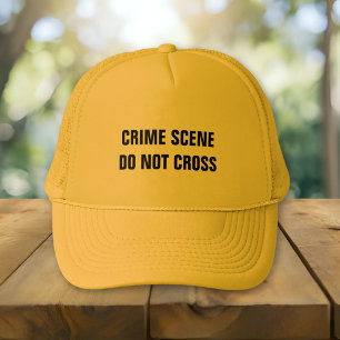 Crime Scene Trucker Hat