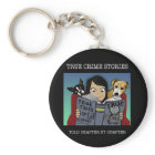 Crime Stories Keychain