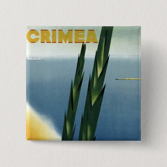 Crimea 15 Cm Square Badge (Front)