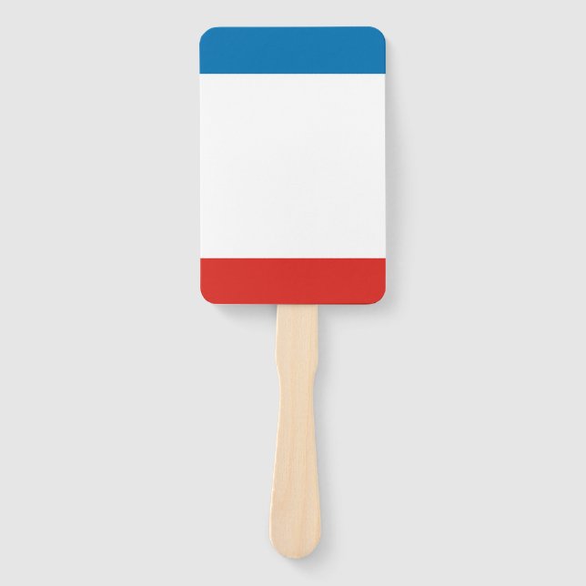 Crimea Flag Hand Fan (Front)
