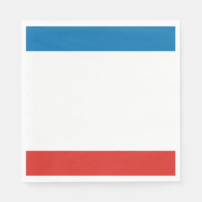 Crimea Flag Napkin (Front)