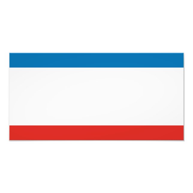 Crimea Flag Photo Print (Front)