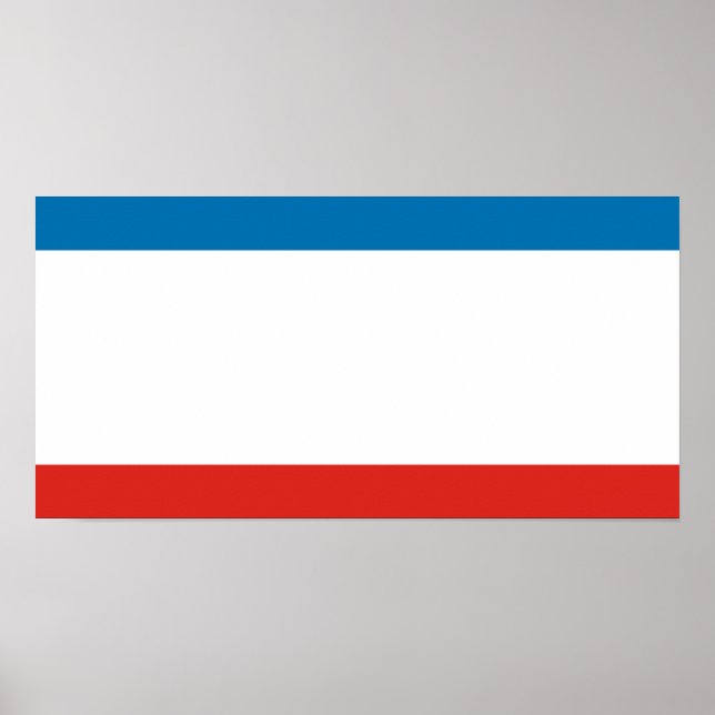 Crimea Flag Poster (Front)